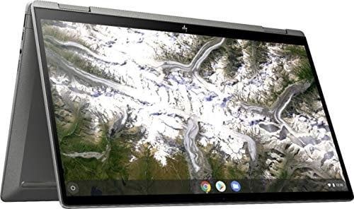 HP 14 X360 Convertible 2-in-1 Touch Screen Full HD (1920 x 1080) Chromebook, Intel i3-10110U Processor, 8GB DDR4, 64GB EMMC, 802.11ac, Bluetooth 5.0, HDMI, Chrome OS, W/ Valinor Accessories