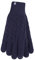 HEAT HOLDERS - Damen Extra Warm Winter Handschuhe | Strick Handschuhe mit Innen Flauschig Fleece Gefüttert (M-L, Marine)
