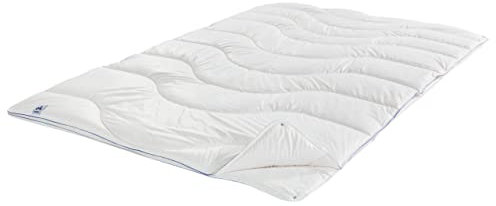 Irisette Vier-Jahreszeiten-Bett Maila Textilfaser Weiss Größe 135x200 cm