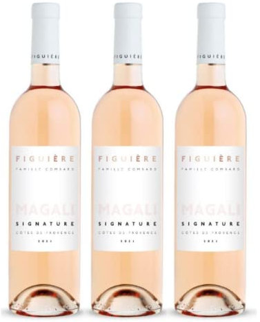 Lot de 3 Figuière Magali Rosé 2021 – AOC Côtes de Provence – 13° - 3x75cL
