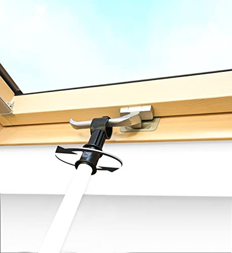 Telescopic Window Pole Rod Opener Designed to be Compatible with OptiLight® Skylight Roof Windows and Blinds (1.6M - 3.0M)
