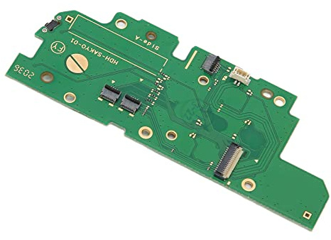 Left L Side Button Motherboard for Switch Lite Left Handle, Game Console Left L Side Button Board, PCB Material Replacement Professional Game Console Key Board Part