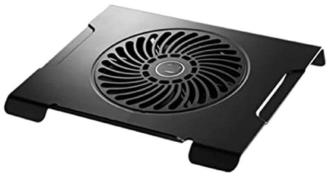 Base Refrigeradora Portatil Enfriador de Portátil Almohadilla Enfriadora Para Computadora Portátil De 15.4 ”Soporte Ajustable Enfriador De 200 Mm Un Puerto USB 2.0 Compuesto Plásticos Base Refrigerado