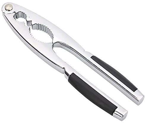 Nussknacker, Walnüsse Nussöffner, Zinklegierung Walnuss Knallbonbons Haselnussknacker mit rutschfestem Griff, Nussknacker für alle Arten von Nüssen, Hummerknacker Garnelenknacker