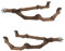 LEEVUS Vogelspielzeug, Vogelsitz, Papageien, stehender Ast, Naturholz, Ständer für Weinreben, Bars, Kuschelkäfig, 2 Stück