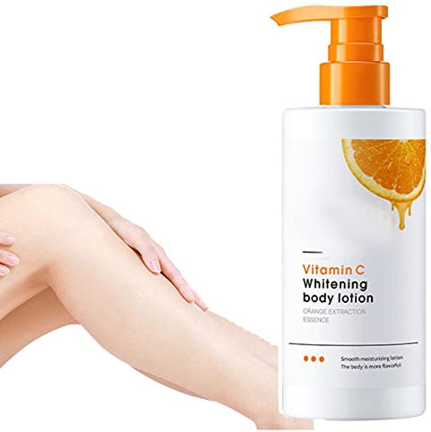 Vitamin C Body Lotions,Moisturising Cream With Vitamin C,Body Moisturiser For Dry Skin,Firming Body Cream,Body Moisturiser Women&Men,Hydrating Body Lotion-Hand &Leg,Skin Moisturiser For Rough&Dry-250g