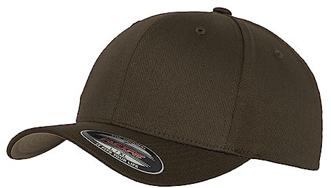 Flexfit Caps Wooly Combed Cap Delta Tartan Glen Unisex Cap Baseball XXS-XXL Basecap Mütze, L-XL, 1x Dark Grey & 1x HL-Kauf Notizblock