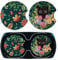 4pcs Universal Vehicle Cupholder Insert Coasters with Finger Notches - Rubber Anti-Skid Car Accessories for Automotive Cupholders Decor