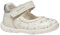 Geox B ZAPITO Girl B, Scarpe da Ginnastica Bimba 0-24, White/Silver, 22 EU