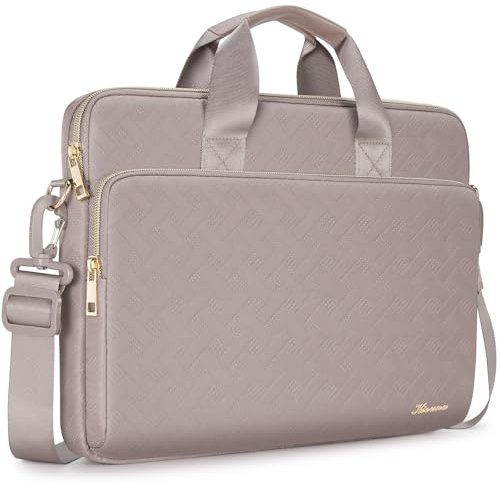 KIZUNA 17 Zoll Laptoptasche Notebook Tasche 17,3 Zoll Laptop Sleeve für LG gram 17/17 IdeaPad 3i Gen7/ThinkBook Plus 17/Razer & MSI 17/Dell/HP/ASUS Vivobook Hülle Schultertasche Shoulder Bag,Khaki