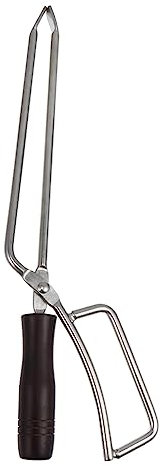 PHENOFICE Pince À Charbon De Bois 1 Pièce Pince À Bois De Chauffage Pour Barbecue D'extérieur Et Maison