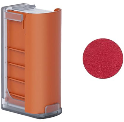 SIBOMTEX - Cartucho de tinta para impresora de alimentos PrintPen de mano, capacidad de 18 ml, portátil, para mini café latte, arte, diseño de patrones de bricolaje, color rojo