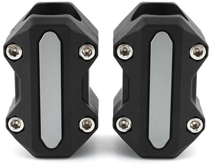 Motorrad Stoßstange Dekorative Blöcke 2-teiliges Set Motorrad-Sturzbügel Block Motorschutz Stoßstangenschutz Universal Für Ya&ma&ha Für XSR900 XSR700 MT-07 FZ1/FZ1 Stoßfänger Schutz Dekor(5)