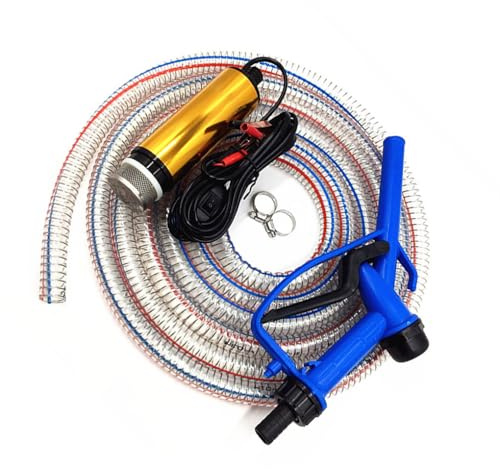 YIXANNX Kit de pompe à huile électrique fiable et durable, ne se déforme pas facilement, Kit de pompe transfert carburant, pulvérisation carburant
