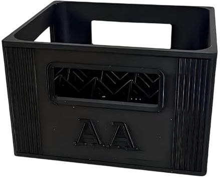 Batterie Aufbewahrungsbox Bierkiste Typ Organizer mit stapelbarem Design speichert 20 2A oder 30 3A Batterien Box Halter