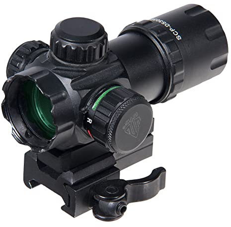 UTG Erwachsene SCP-DS3039W Leuchtpunktvisier, schwarz, One Size