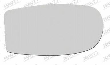 PRASCO Spiegelglas, Außenspiegel FT1337505 beidseitig, konvex | Kompatibel mit: FIAT PUNTO, PUNTO Kasten/Schrägheck