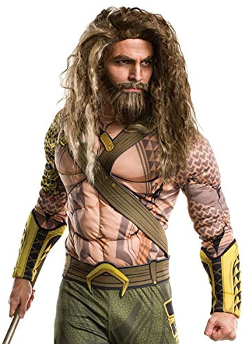 Rubie's Perücke und Bart Aquaman Batman vs Superman Erwachsenen