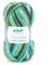 Gründl Wolle Filzwolle color zum Stricken und Filzen - Wolle zum Stricken aus 100% Schurwolle - 1 x 50 g - grün-schwarz-mulitcolor