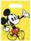 Procos - PR88861 - Set de 6 bolsas regalo Mickey Mouse, retro, talla única, multicolor