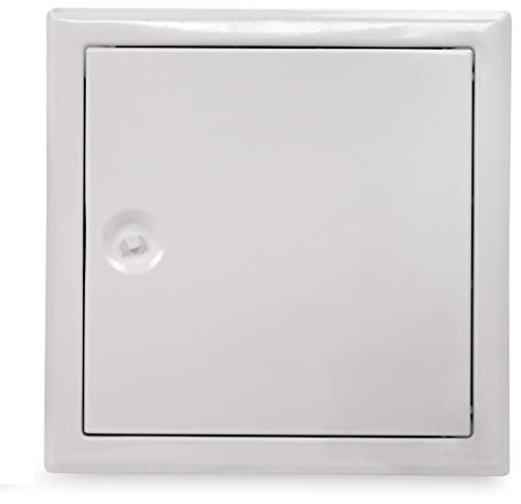 MW multi werkzeug Revisionstür 400 x 600 mm Vierkantschloss Stahl verzinkt weiß pulverbeschichtet 40 x 60 cm
