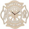 Namofactur Feuerwehr Geschenke für Männer & Kinder Geschenkartikel mit Gravur Wand Uhr Holz Deko personalisiert