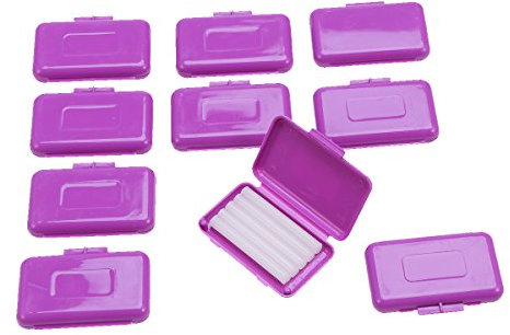 SUPVOX 10 Piezas Cera de Dientes Para Ortodoncia Brace Wearer Sabor a Uva