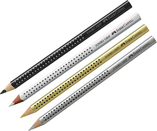 Faber-Castell - Buntstift Jumbo Grip (Metallic Set)