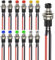 Gebildet 12pcs 7mm Vorverkabelt Mini Momentan Druckknopf, SPST EIN-AUS 3V-6V-12V-24V-230V/1A,2Pin Runder Flachknopf-Drucktasten für Modelleisenbahn-Hobby