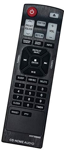 ALLIMITY AKB73656402 Remplacement de la télécommande pour LG HiFi System CM2820 CM2630 CM-2630 CM2630B CM-2820 CM-2630B