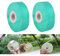 HTYG 2 Rollen Pfropfband-PVC Obstbaum Pfropfen Band Wrapping Film-Biologisch Abbaubar Feuchtigkeit Barriere Pfropfen Werkzeuge für Garten Bäume Obst Gemüse Blume (A)