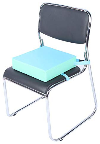 Shanrya Stuhlauflage, Kinderhochstuhl Sitzauflage Booster Kissen für Booster(Vorderseite blau)