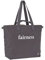 LÄSSIG Baby Einkaufstasche Kinderwagentasche Bio-Baumwolle waschbar/Green Label Cotton Statement Shopper, Anthracite, 1101034236