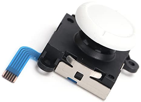 3D Replacement Joystick Analog, Thumb Stick Button Sensor Rocker for Lite Controller (White)