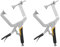 Xiao & Dao Pro Pocket Hole Clamp 14 Inch (355mm) Right Angle Clamp Corner Clamp Tools, Pocket Hole Clamp C-Clamp 2 Ways to Use for Woodworking and Pocket Hole Joinery (2-pack)