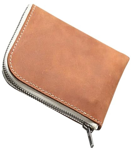 GALPADA Portafoglio Da Uomo Con Cerniera Portadocumenti Per Viaggi Ufficio E Scuola