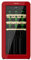 Cecotec Cantina da vino 18 Bottiglie Bolero GrandSommelier Origin 18 Hit Red. Cantina per vino retrò, rosso, 18 bottiglie, No Frost, compressore, LED, 5-20 ºC