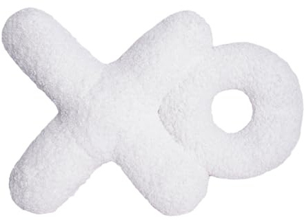 Sehuby Love XO Kissen, bunt, XO-Form, dekorative Überwurfkissen, PP-Baumwolle, weich, kreatives Geschenk für Liebhaber