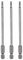 sourcing map 3pcs H2.5 Hex Head Drill Bit Wrench 2.5mm Metric Flat Tip 1/4 Hex Shank 110mm (4.3) Long Magnetic Hexagonal Screw Driver Socket Industrial Screwdriver Power Bits