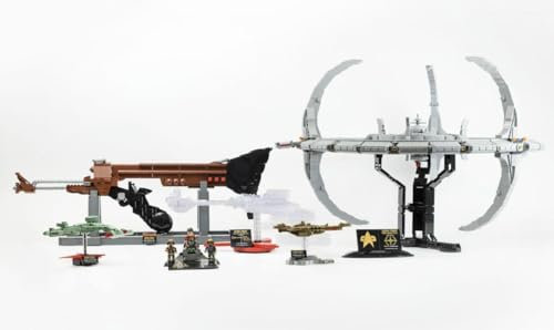 BlueBrixx Pro –Star Trek Megabundle – Bausätze mit 5184 Klemmbausteinen – 100% kompatibel – ORIGINAL-Lizenz, 108810