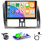 VECHTEL 8 Kern 6G+128G Autoradio Android 15 für Volvo XC60 2008-2013, 9 Zoll HD IPS Touchscreen Auto Radio mit Drahtlose Carplay Android Auto GPS DSP Wi-Fi Bluetooth FM RDS Radio Rückfahrkamera