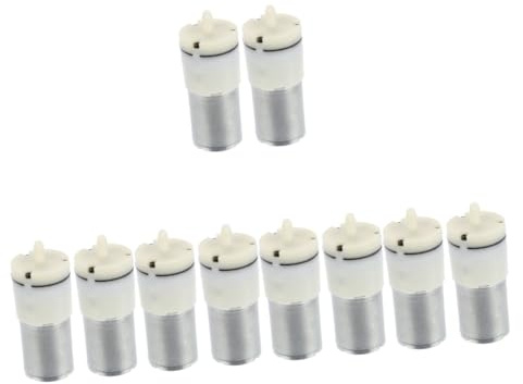 TOPPERFUN 10pièces Mini Pompe à Vide Électrique Silencieuse Pour Aquarium Pompe à Compacte Pour Réservoirs De Poissons