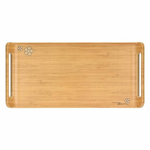 THUN Vassoio Pasqua, melamina, Collezione Giardino di Primavera, 52 x 25 x 4,5 cm