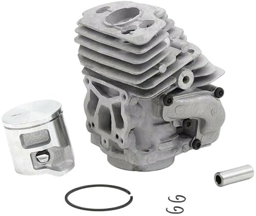 SAANICH Conjunto de cilindro de sierra de gasolina for Husqvarna 545-550 (43 mm)