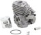SAANICH Conjunto de cilindro de sierra de gasolina for Husqvarna 545-550 (43 mm)