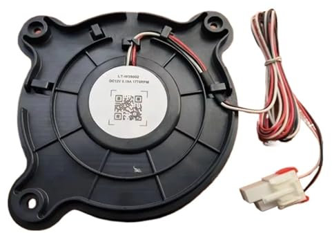 Quixpszto Ventilador de Repuesto for refrigerador Samsung LT-W39002 (12 V CC, 0,19 A)