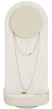Stackers Oatmeal & Linen Rotating Jewellery Stand