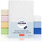 Julius Zöllner Terry Cloth Fitted Sheet for Cradles and Bassinets 90 x 40 cm Assorted Colours