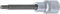 12,5 BGS Bit-uso (1/2), interno-6-Kant, 100 mm di lunghezza, 6 mm, 4261