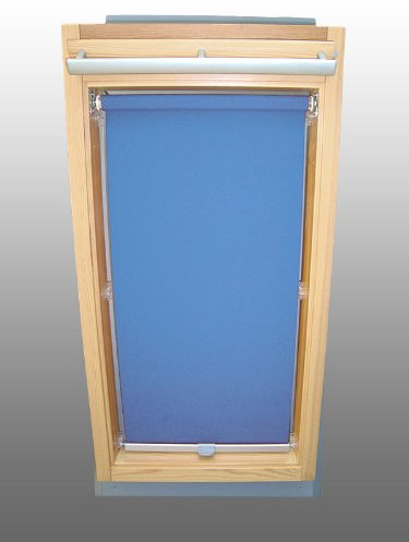 Sichtschutzrollo Rollo für Velux RHL/RHU-EP GGU,GPU,GHU,GTU M08 mittelblau